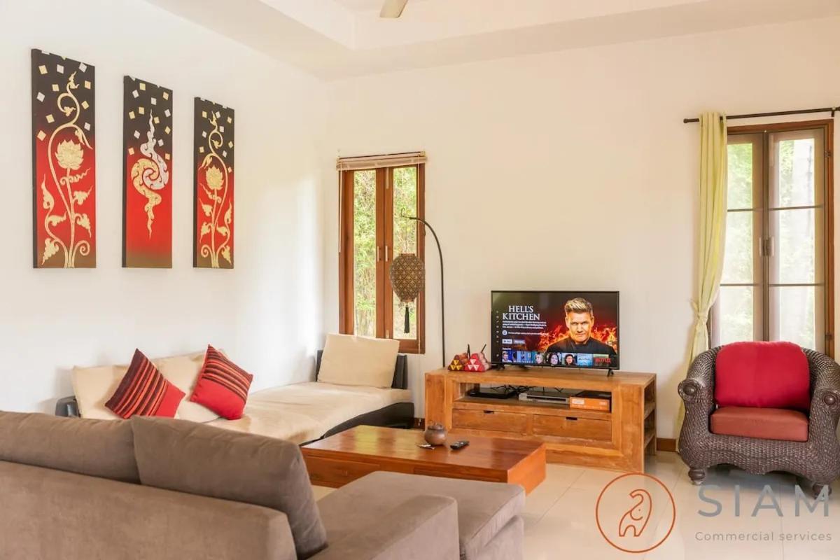 Sweet Heaven Villa 2Br Private Pool & Jungle View لكوه ساموي المظهر الخارجي الصورة