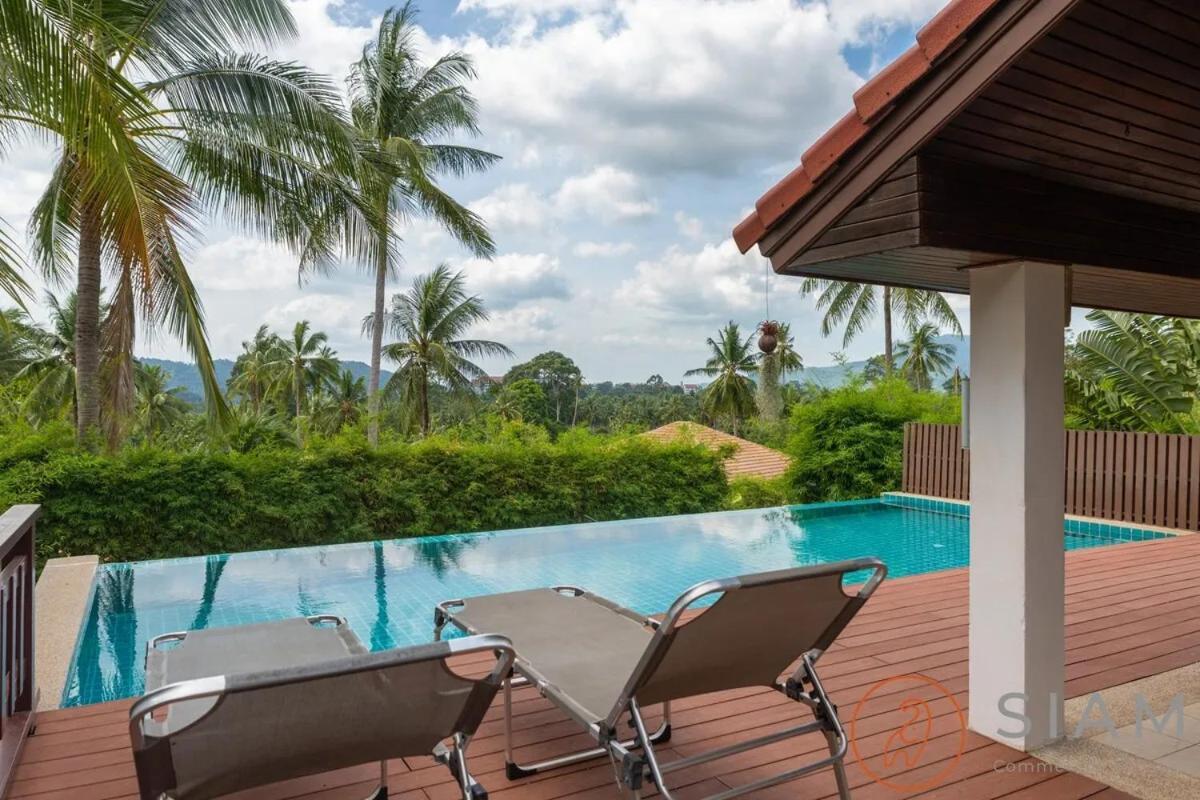 Sweet Heaven Villa 2Br Private Pool & Jungle View لكوه ساموي المظهر الخارجي الصورة
